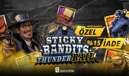 YENİ SLOTTAN FREE SPİN + İADE sticky bandits